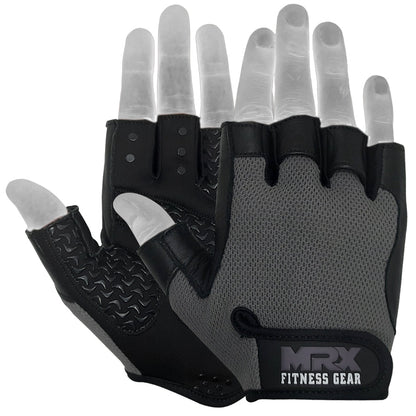 Weightlifting Gloves Grip Palm Half Finger Exercise Training Workout 2625