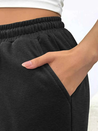 Drawstring Waist Joggers