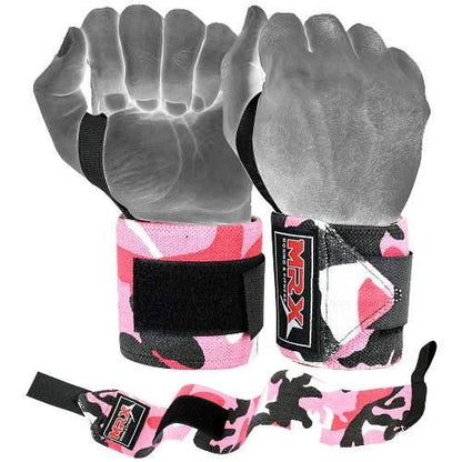MRX Weight Lifting Wrist Wraps Bodybuilding Gym Training Lifting Wrap Straps