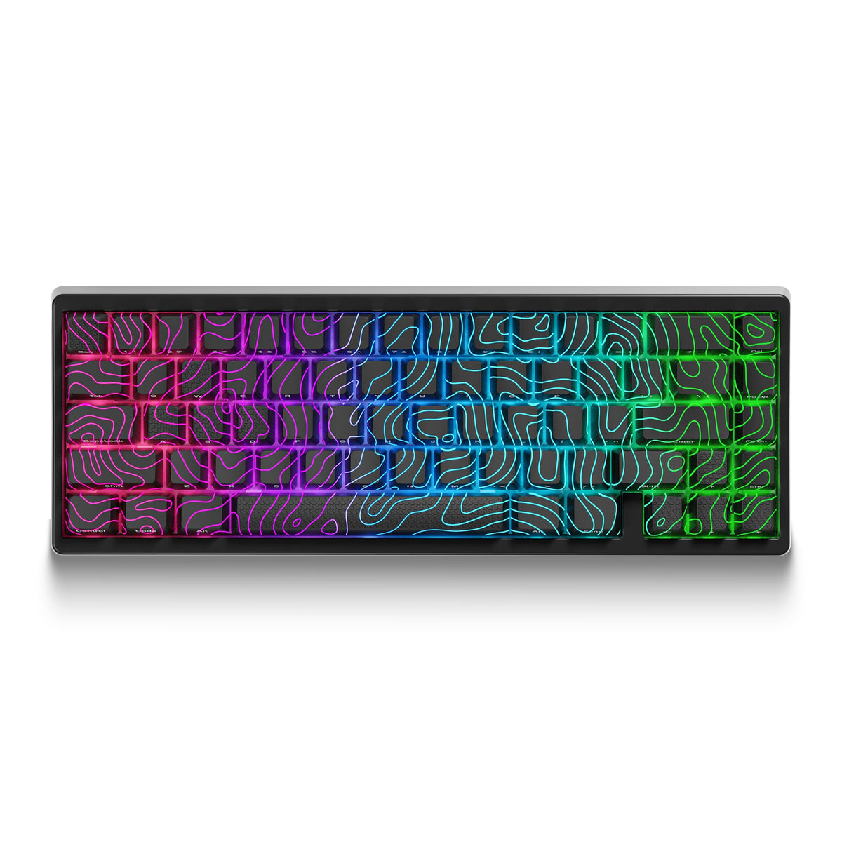 XVX M67 JadeStone Mechanical Keyboard With IMD-Tech Keycaps (Stellar White)