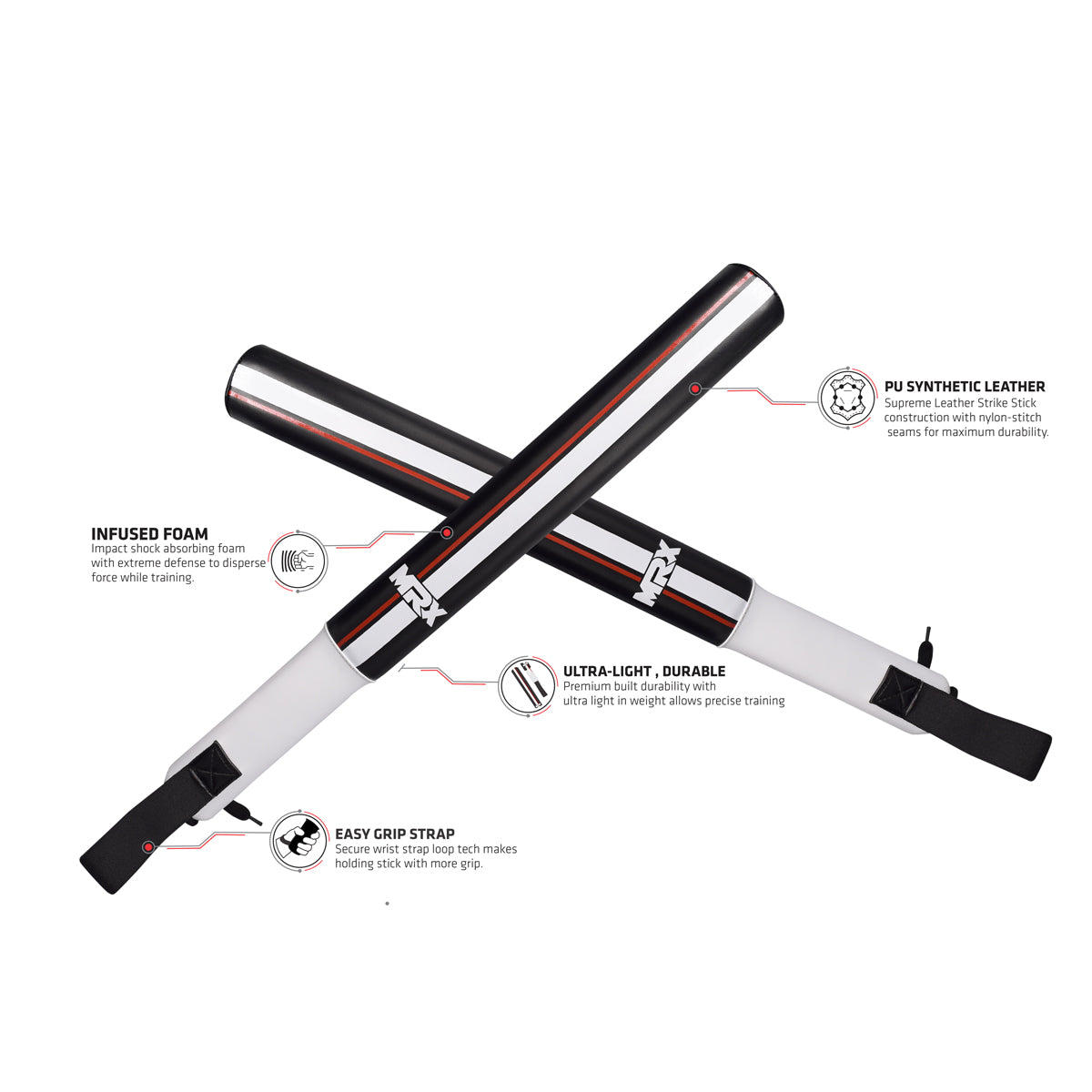 MRX Training Striking Sticks for Boxing MMA Kickboxing