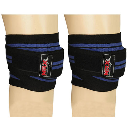 MRX Weight Lifting Knee Wraps Bodybuilding Gym Workout Lifting Wrap