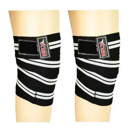 Mrx Weightlifting Knee Wraps Pro Quality Gym Workout Lifting Wrap