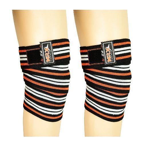 Mrx Weightlifting Knee Wraps Pro Quality Gym Workout Lifting Wrap