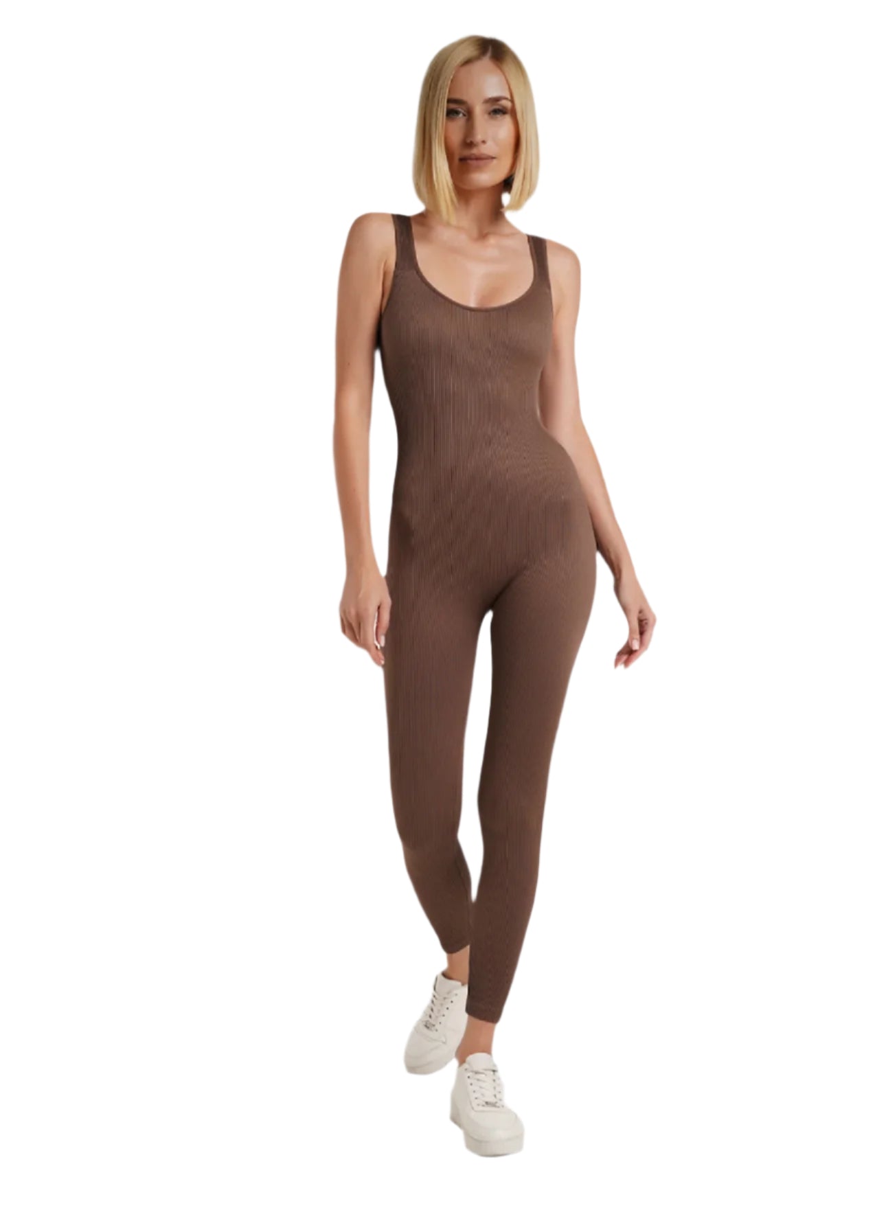 Seamless Ribbed Jumpsuit