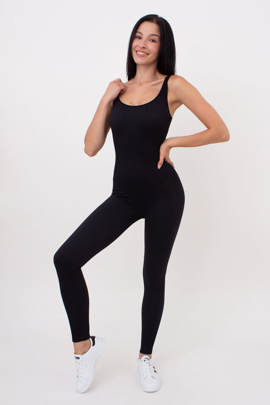 Seamless Ribbed Jumpsuit