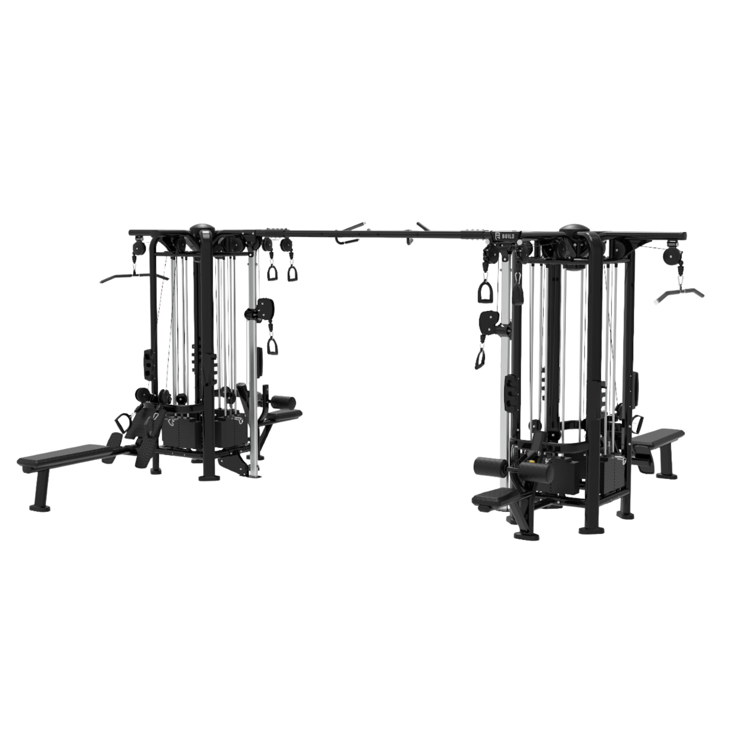 BUILD 8 Stack Multi Station Jungle Gym (New)