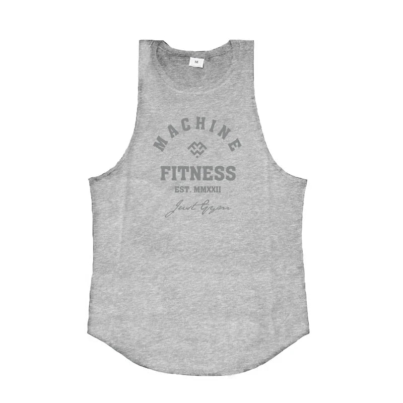 FlexFit Muscle Tank: Men's Cotton Workout Vest