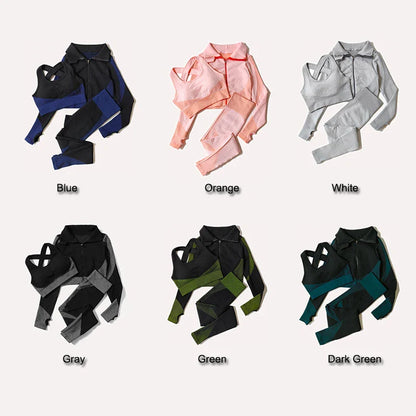 FlexFit Seamless Yoga Set: Comfy, Stylish, Versatile