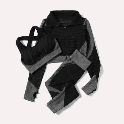 FlexFit Seamless Yoga Set: Comfy, Stylish, Versatile