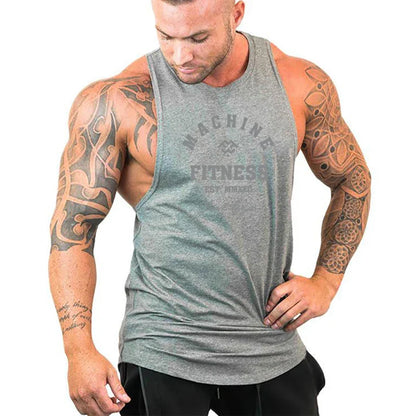 FlexFit Muscle Tank: Men's Cotton Workout Vest