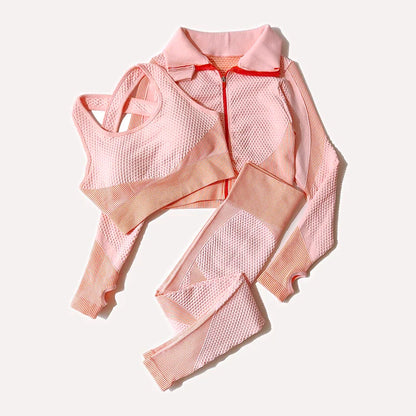 FlexFit Seamless Yoga Set: Comfy, Stylish, Versatile