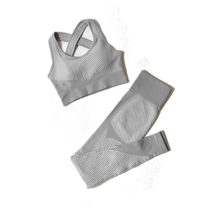 FlexFit Seamless Yoga Set: Comfy, Stylish, Versatile