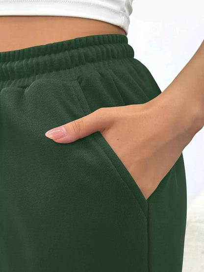 Drawstring Waist Joggers