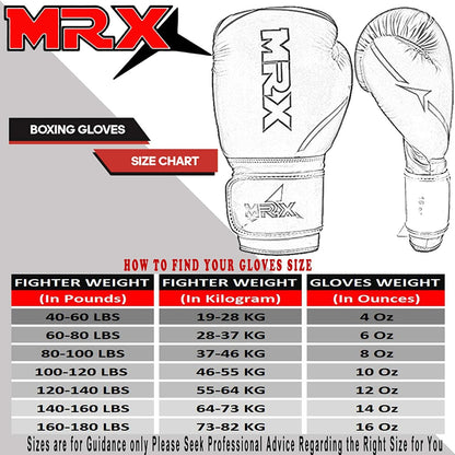MRX Womens Boxing Gloves Bag Sparring Training Kickboxing Mauy Thai