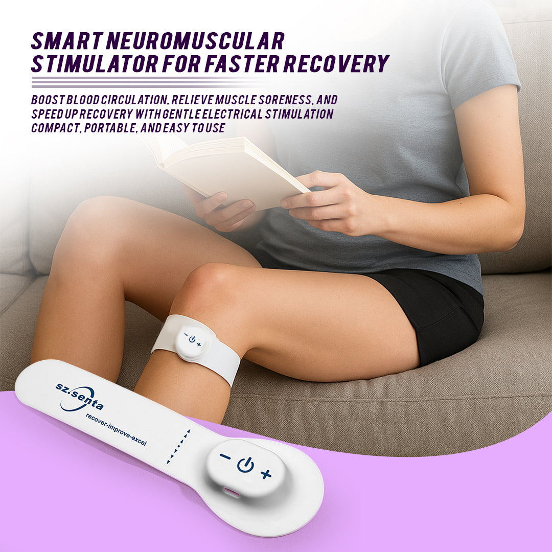 Muscle Recovery & Circulation Stimulator -Leg & Lower Limb Pulse Therapy Patch